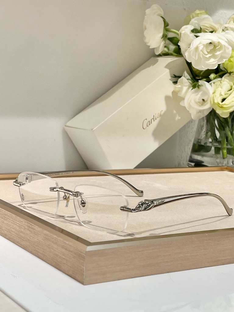 Cartier Plain Glass Spectacles(High Quality)-350