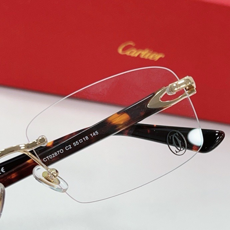 Cartier Plain Glass Spectacles(High Quality)-342