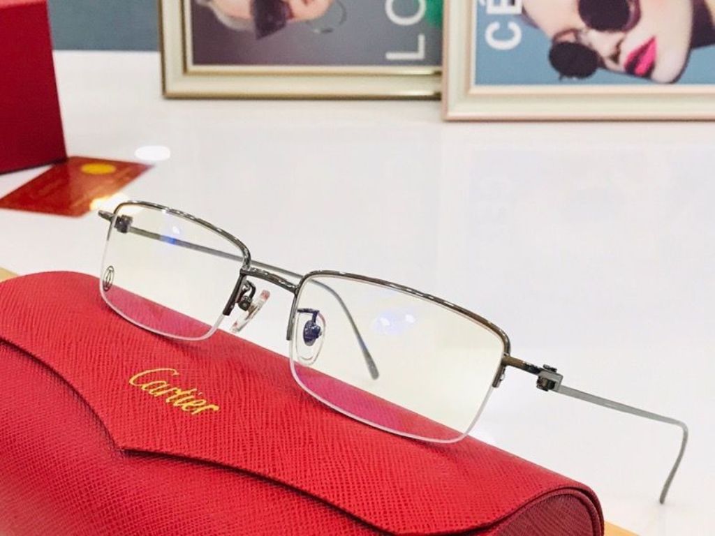 Cartier Plain Glass Spectacles(High Quality)-313