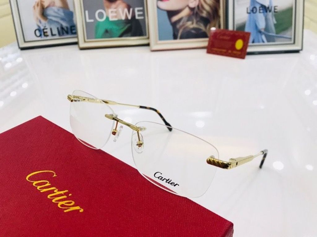 Cartier Plain Glass Spectacles(High Quality)-301