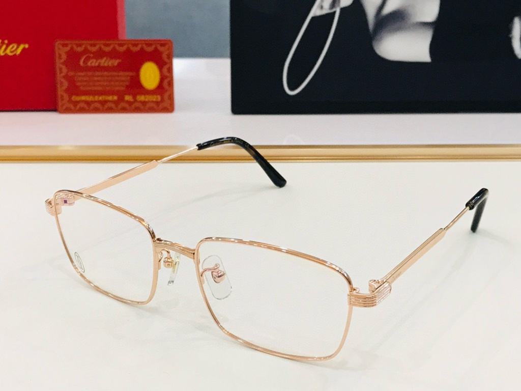 Cartier Plain Glass Spectacles(High Quality)-296