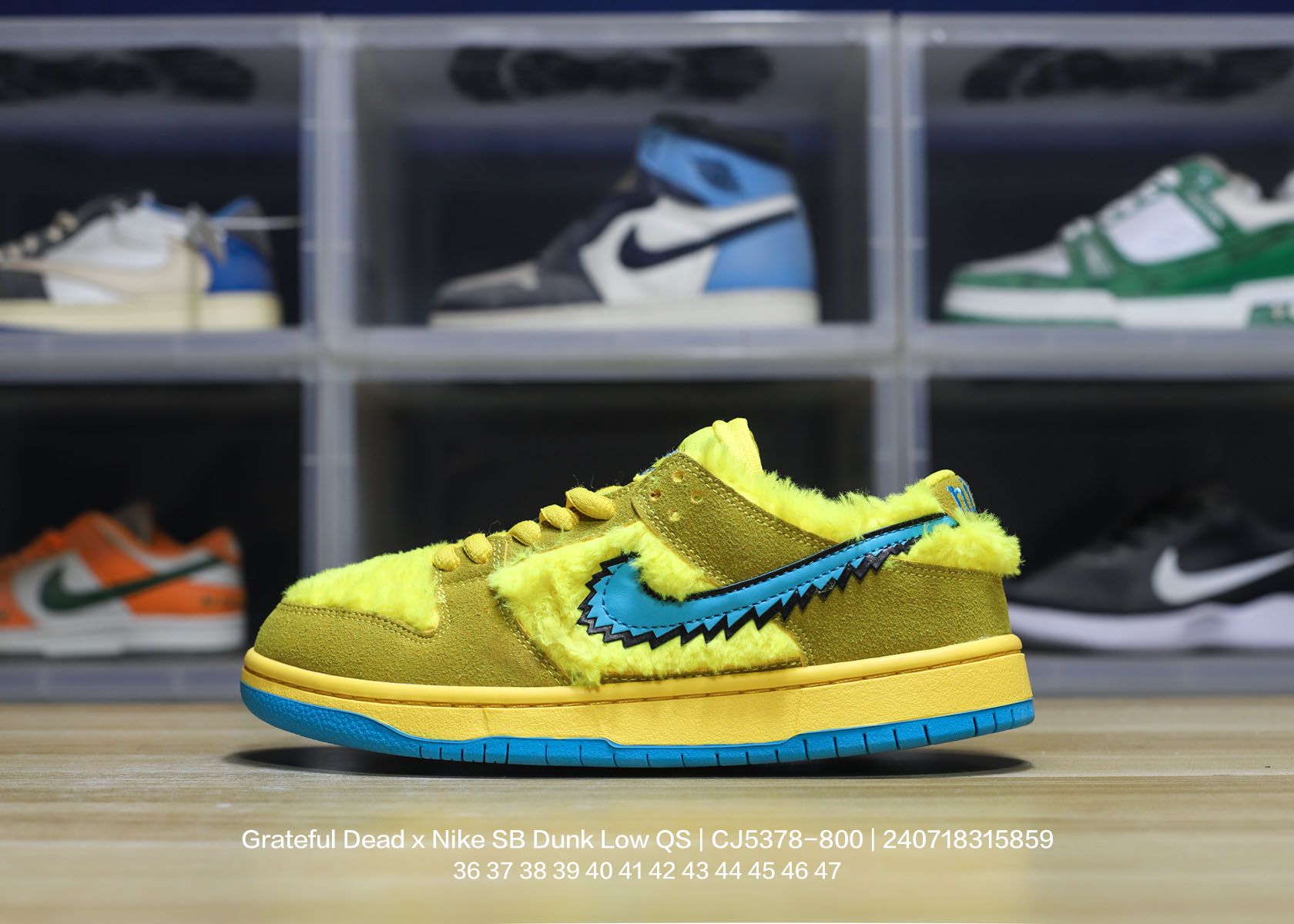 Nike SB Dunk Low QS X Grateful Dead-002