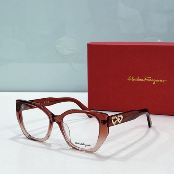Ferragamo Plain Glass Spectacles(High Quality)-011