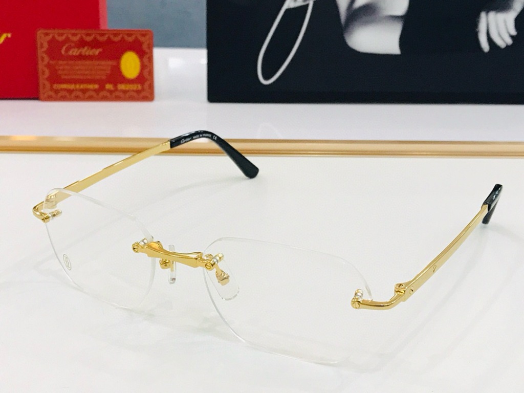 Cartier Plain Glass Spectacles(High Quality)-293