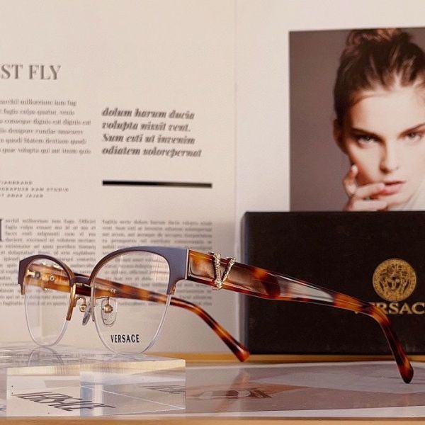 Versace Plain Glass Spectacles(High Quality)-117