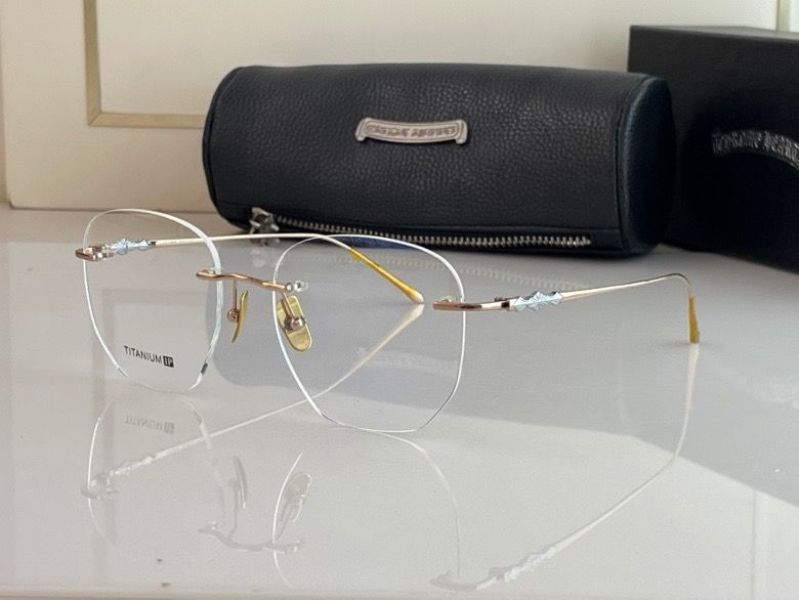 Chrome Hearts Plain Glass Spectacles(High Quality)-265