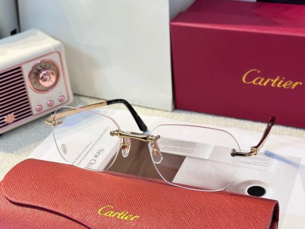 Cartier Plain Glass Spectacles(High Quality)-285