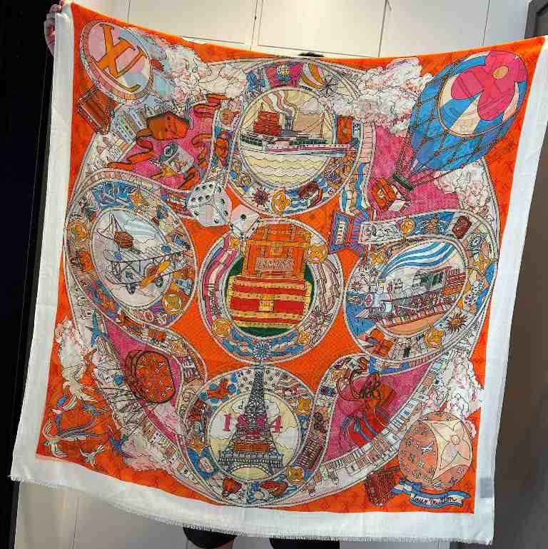 LV Cashmere Scarf-087