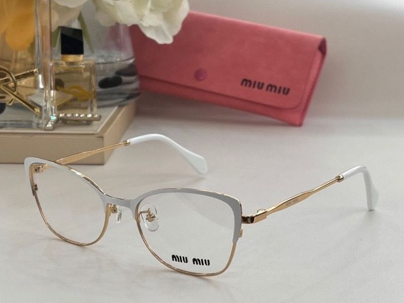 MiuMiu Plain Glass Spectacles(High Quality)-020