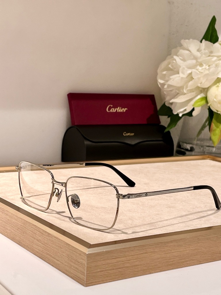 Cartier Plain Glass Spectacles(High Quality)-244
