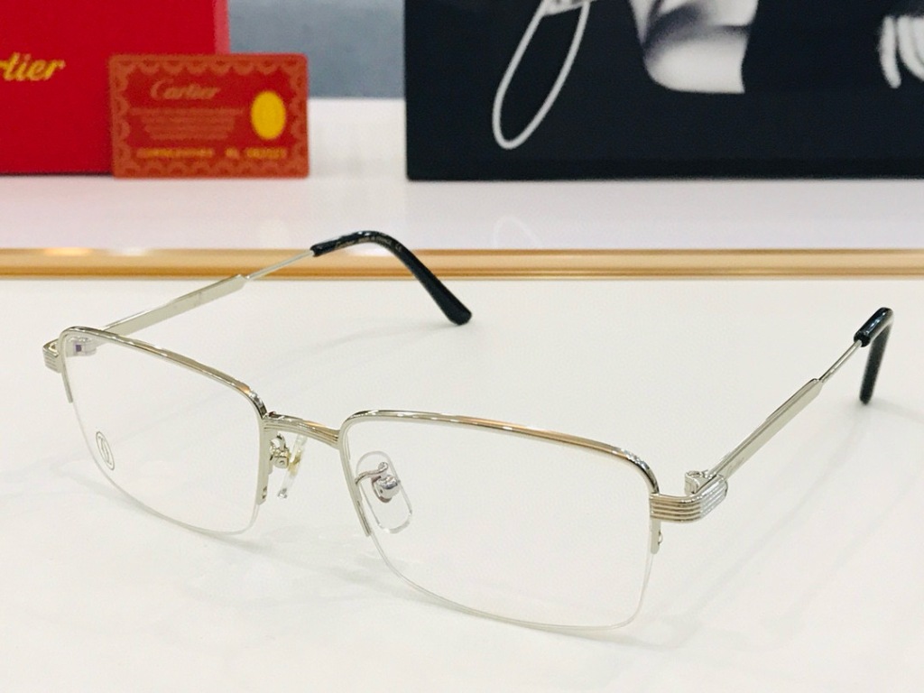 Cartier Plain Glass Spectacles(High Quality)-254