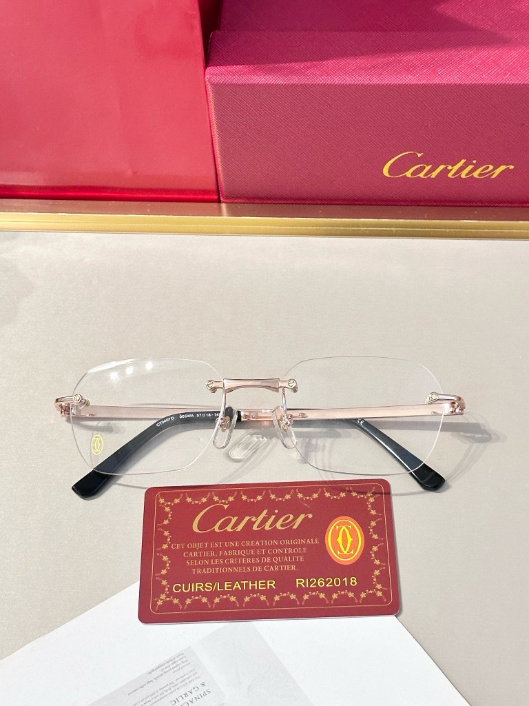Cartier Plain Glass Spectacles(High Quality)-225