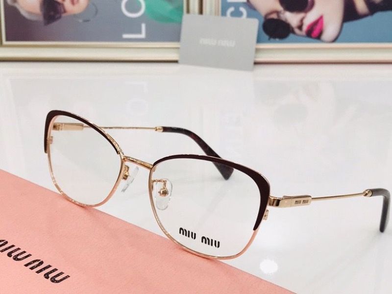 MiuMiu Plain Glass Spectacles(High Quality)-018