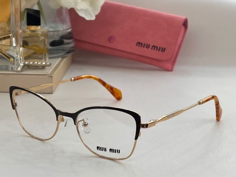 MiuMiu Plain Glass Spectacles(High Quality)-012