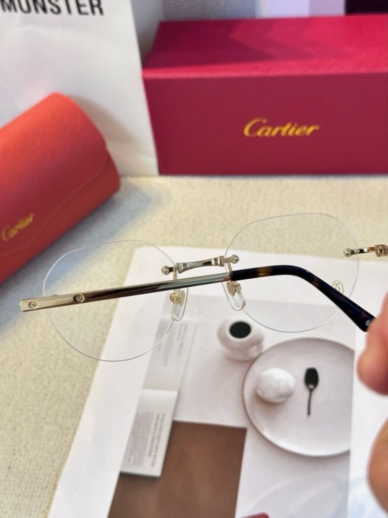 Cartier Plain Glass Spectacles(High Quality)-143
