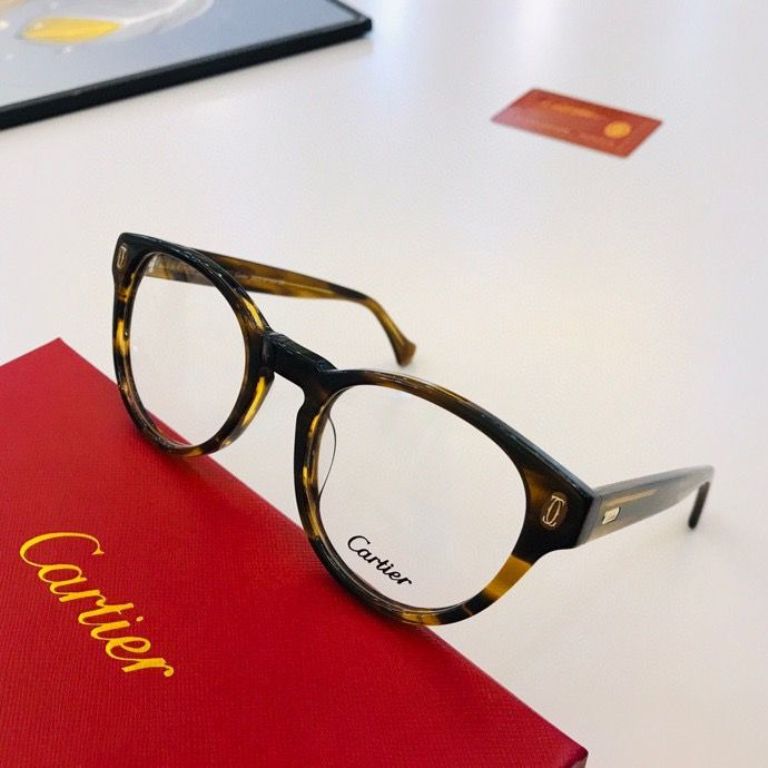 Cartier Plain Glass Spectacles(High Quality)-159