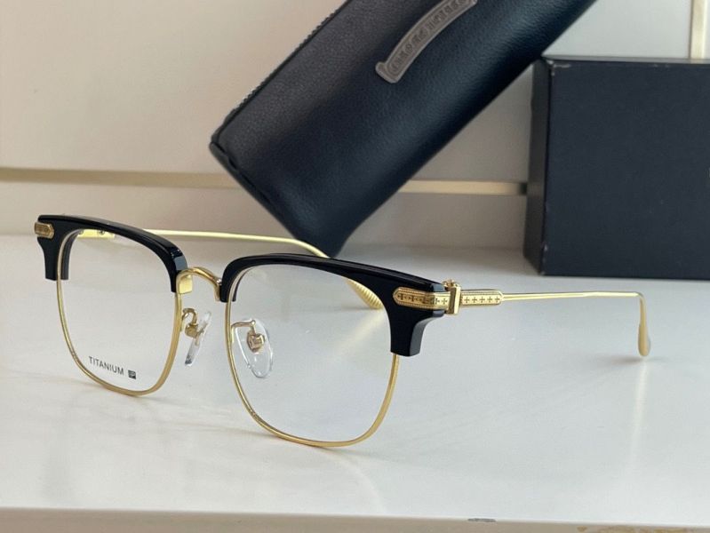 Chrome Hearts Plain Glass Spectacles(High Quality)-117