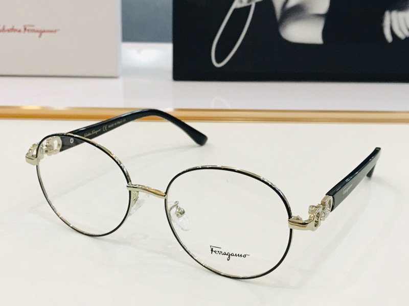 Ferragamo Plain Glass Spectacles(High Quality)-007