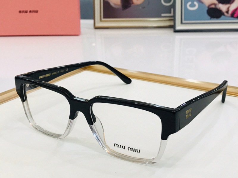 MiuMiu Plain Glass Spectacles(High Quality)-009