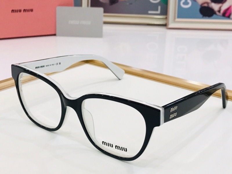 MiuMiu Plain Glass Spectacles(High Quality)-011