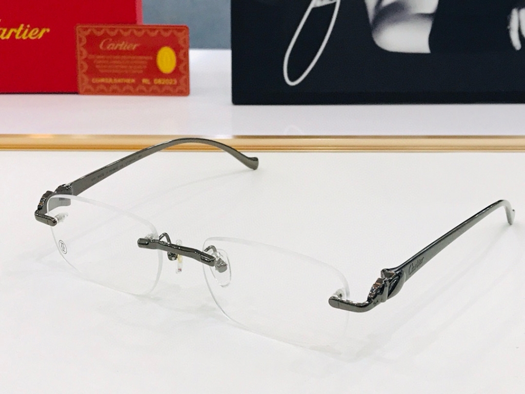 Cartier Plain Glass Spectacles(High Quality)-126