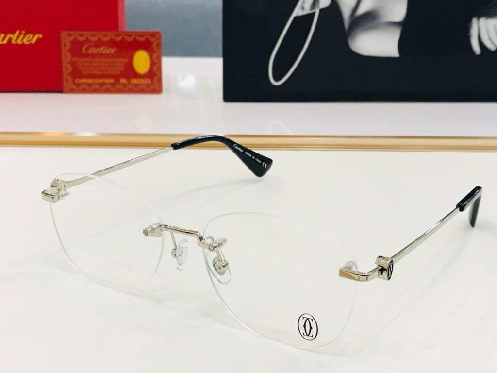 Cartier Plain Glass Spectacles(High Quality)-133