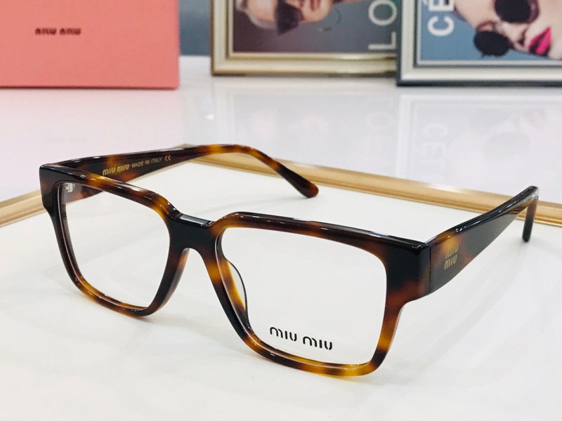 MiuMiu Plain Glass Spectacles(High Quality)-010