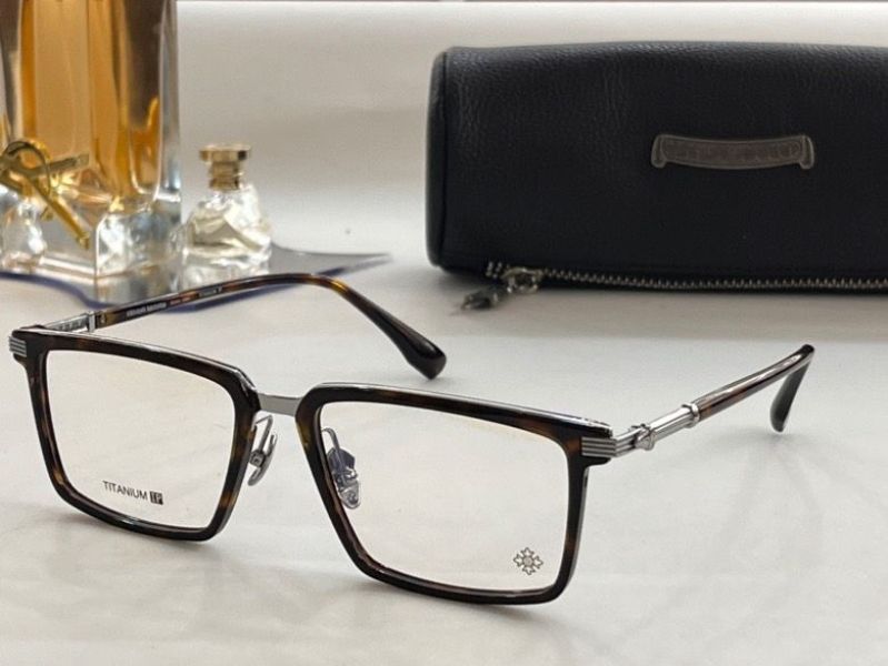 Chrome Hearts Plain Glass Spectacles(High Quality)-123