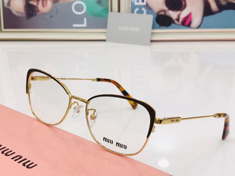 MiuMiu Plain Glass Spectacles(High Quality)-014
