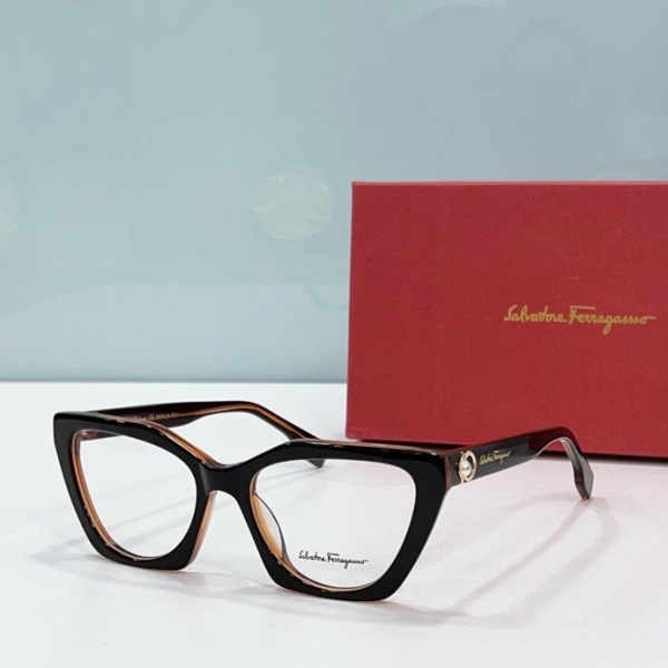 Ferragamo Plain Glass Spectacles(High Quality)-006