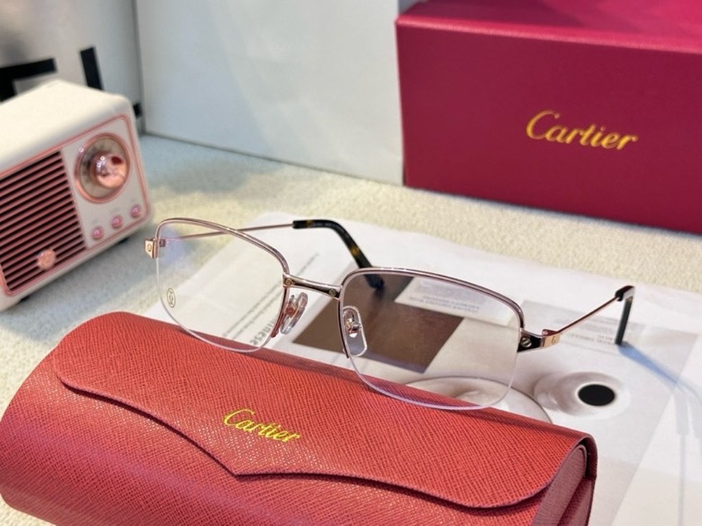 Cartier Plain Glass Spectacles(High Quality)-119