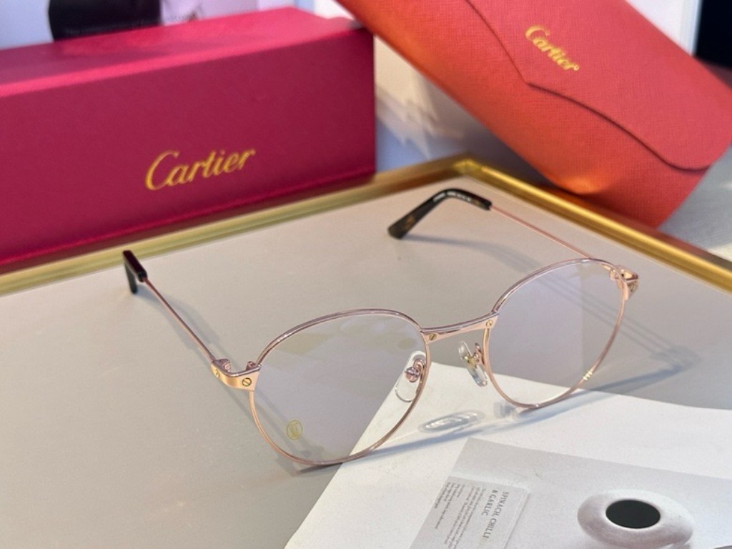 Cartier Plain Glass Spectacles(High Quality)-112