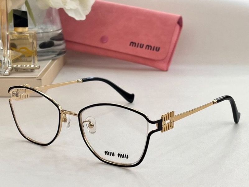 MiuMiu Plain Glass Spectacles(High Quality)-007
