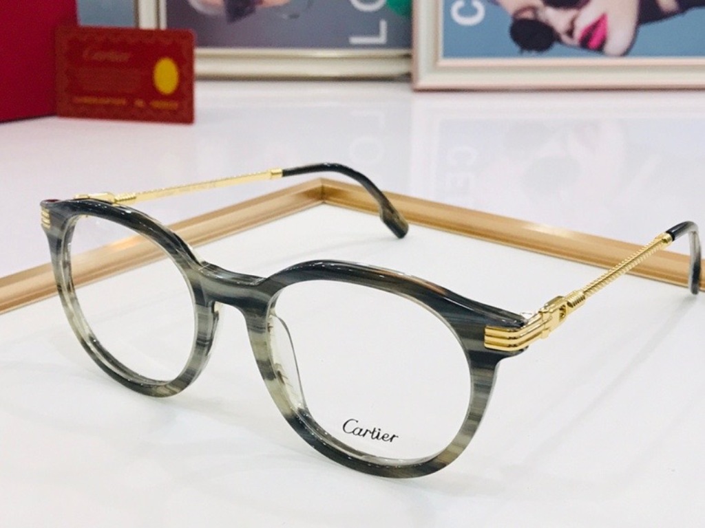 Cartier Plain Glass Spectacles(High Quality)-107