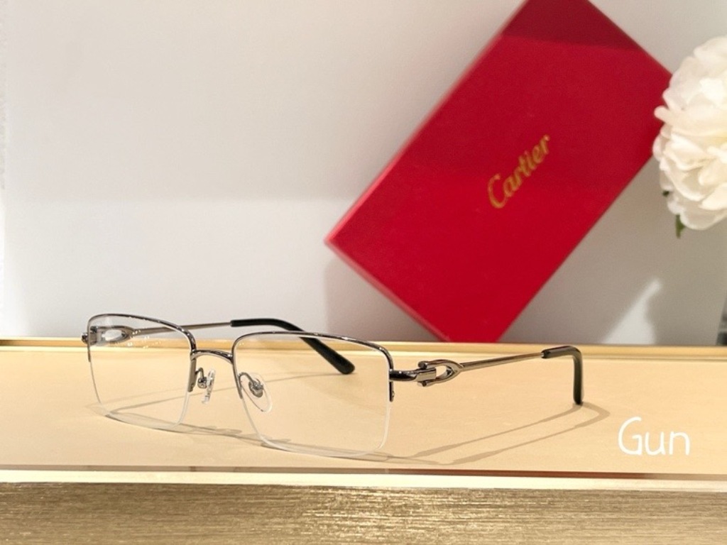 Cartier Plain Glass Spectacles(High Quality)-098