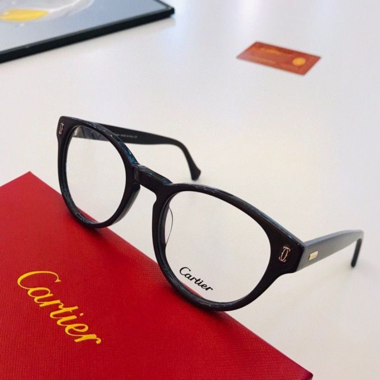 Cartier Plain Glass Spectacles(High Quality)-095