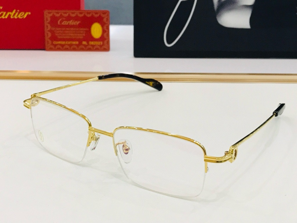 Cartier Plain Glass Spectacles(High Quality)-094