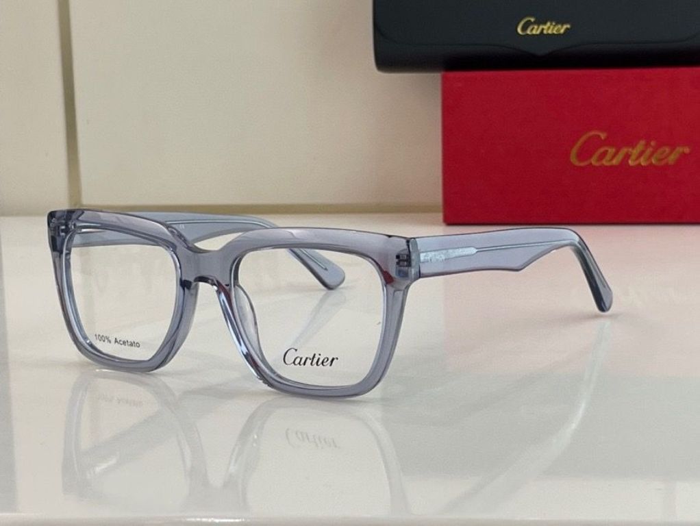 Cartier Plain Glass Spectacles(High Quality)-050