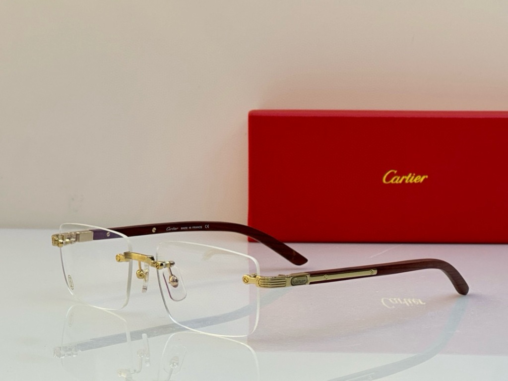 Cartier Plain Glass Spectacles(High Quality)-084