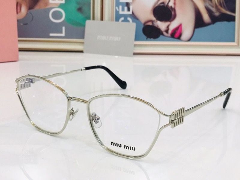 MiuMiu Plain Glass Spectacles(High Quality)-002