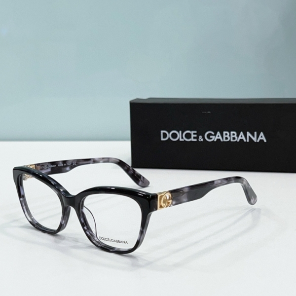 D&G Plain Glass Spectacles(High Quality)-007