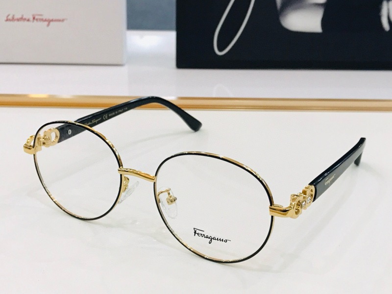 Ferragamo Plain Glass Spectacles(High Quality)-005