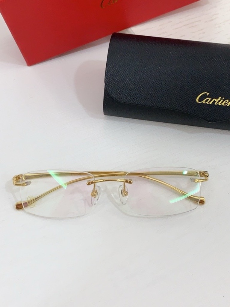 Cartier Plain Glass Spectacles(High Quality)-080