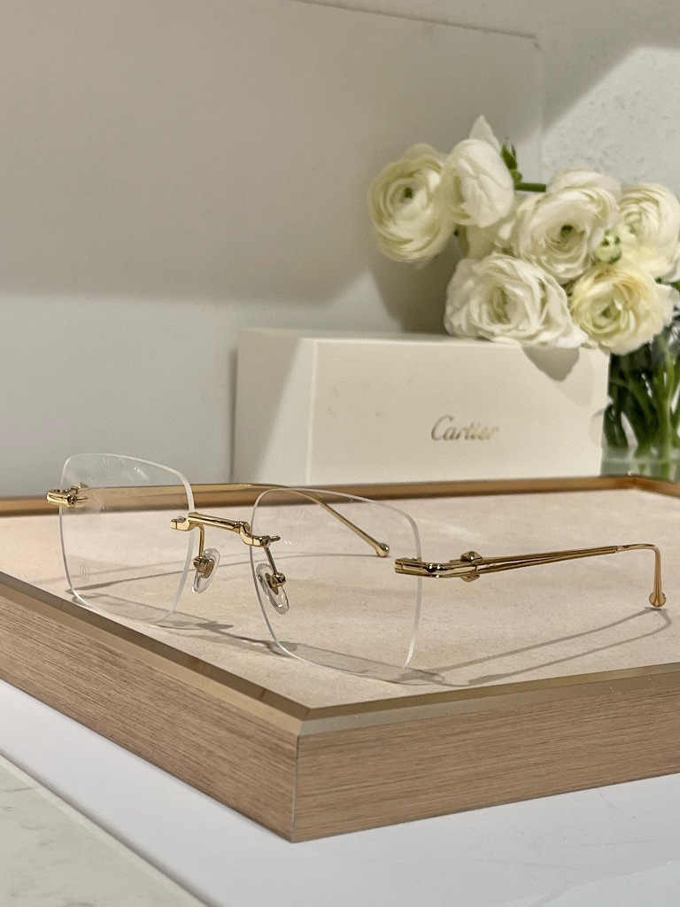 Cartier Plain Glass Spectacles(High Quality)-079