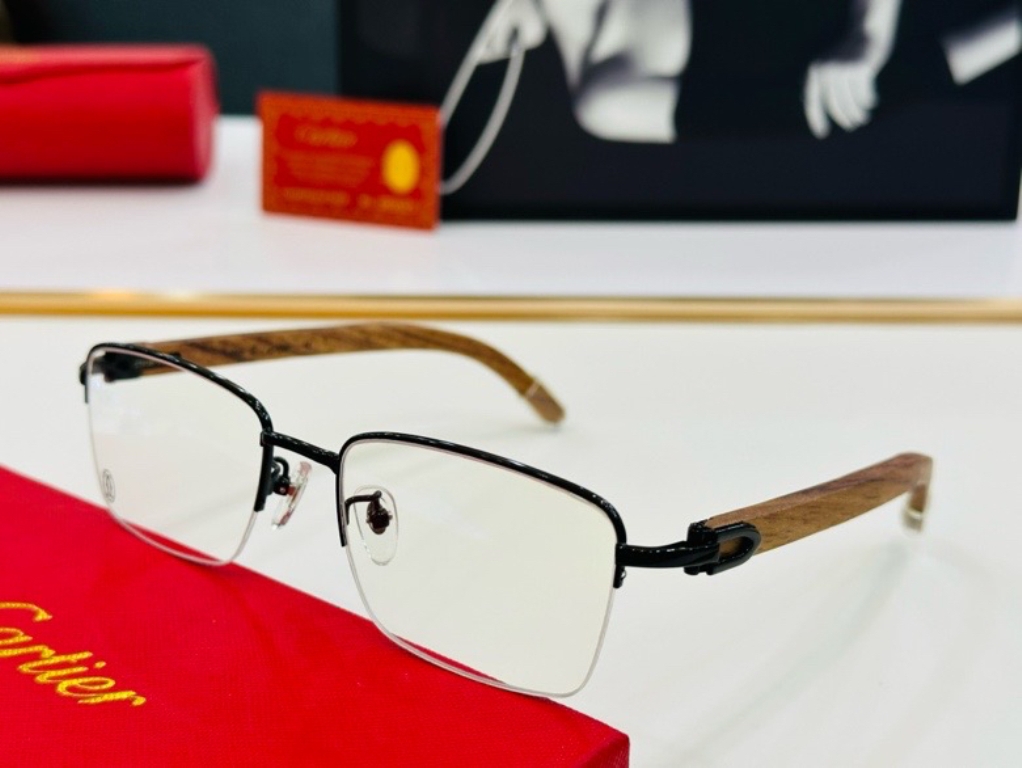 Cartier Plain Glass Spectacles(High Quality)-041