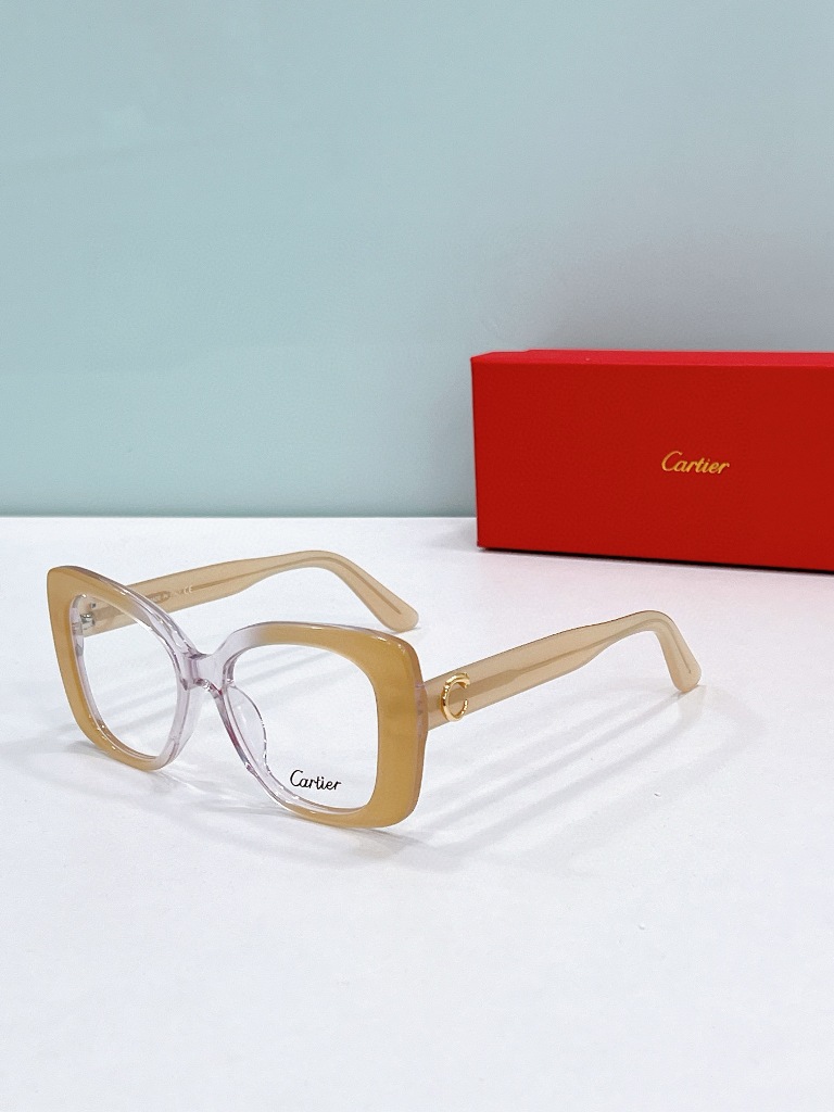 Cartier Plain Glass Spectacles(High Quality)-075