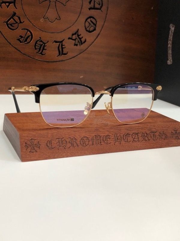 Chrome Hearts Plain Glass Spectacles(High Quality)-046