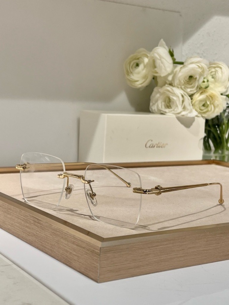 Cartier Plain Glass Spectacles(High Quality)-040
