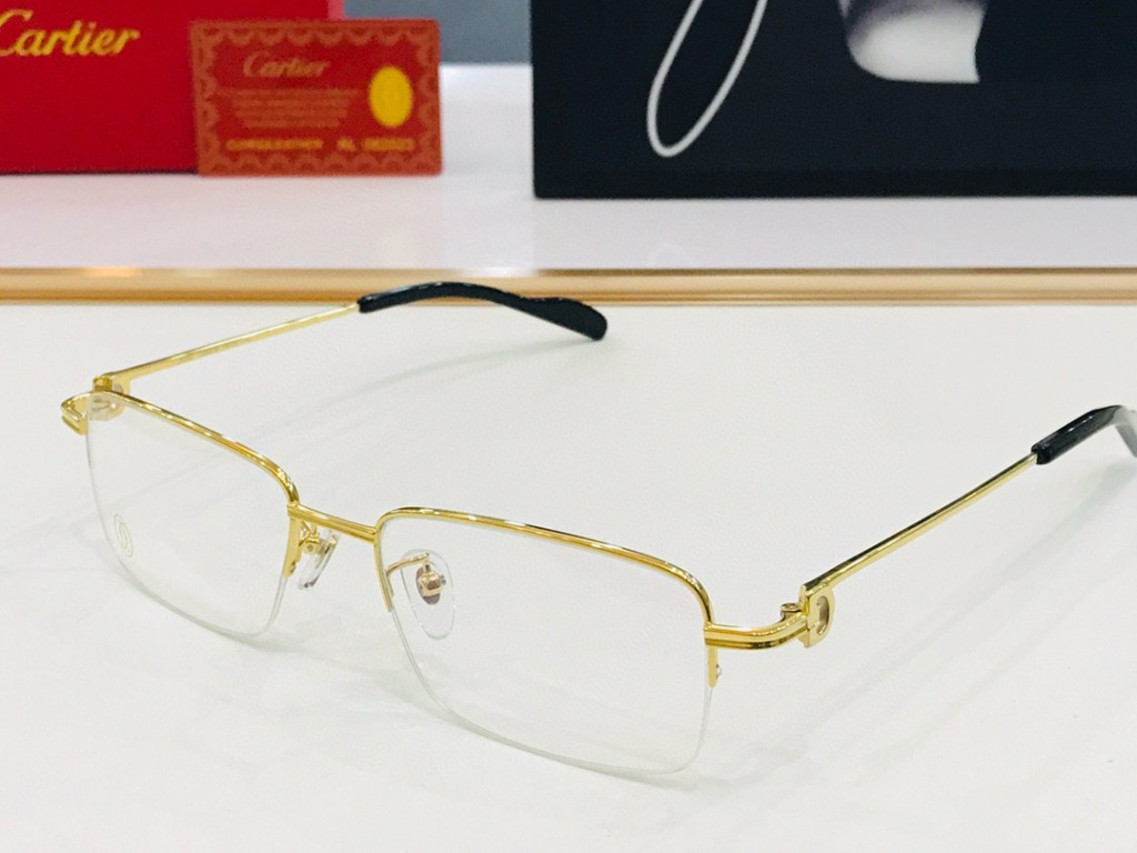 Cartier Plain Glass Spectacles(High Quality)-058