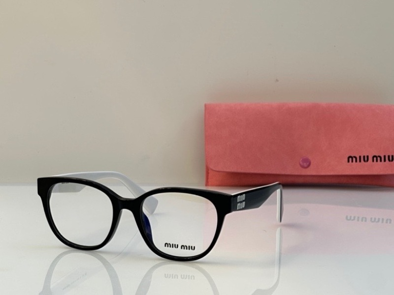 MiuMiu Plain Glass Spectacles(High Quality)-001